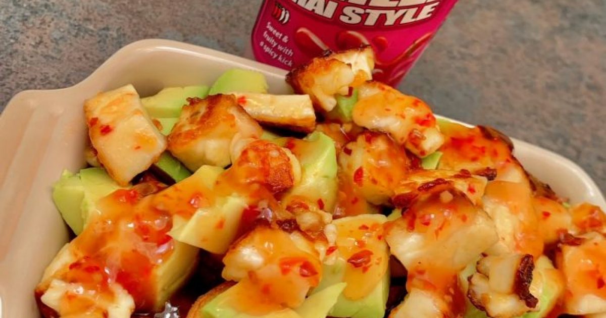 Halloumi and Avocado Potato Hash | Crucials Sauce
