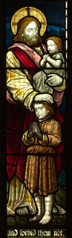Suffer little children, centre