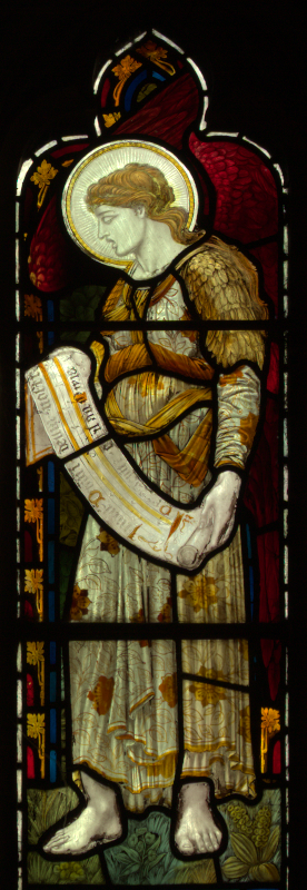Angle holding scroll looking left