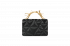 Triangle Black Grasshopper Clutch by Duet Luxury on curated-crowd.com