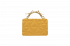 Triangle Yellow Grasshopper clutch by Duet Luxury on curated-crowd.com