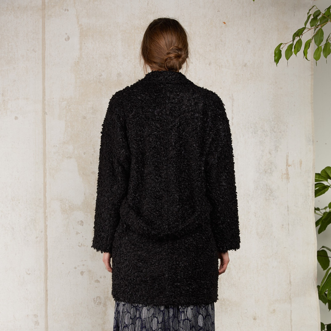 Olivia Oversized Wool Blend Coat by  on curated-crowd.com