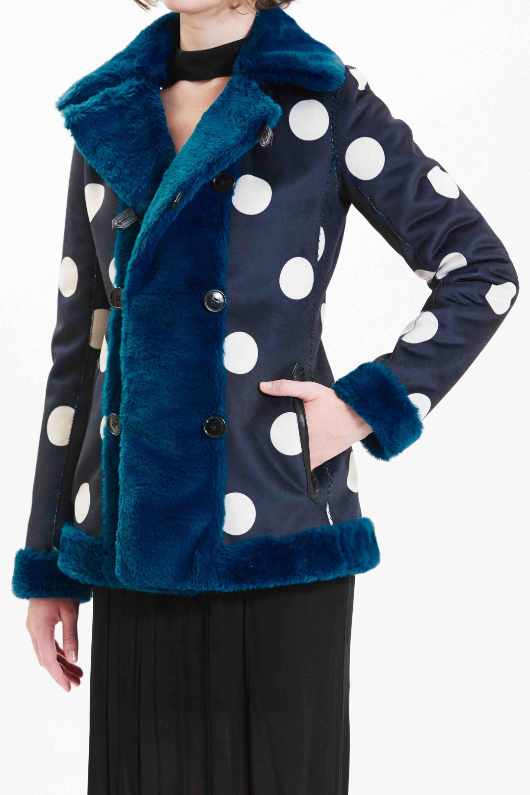 Colette - Bleu Paon by  on curated-crowd.com