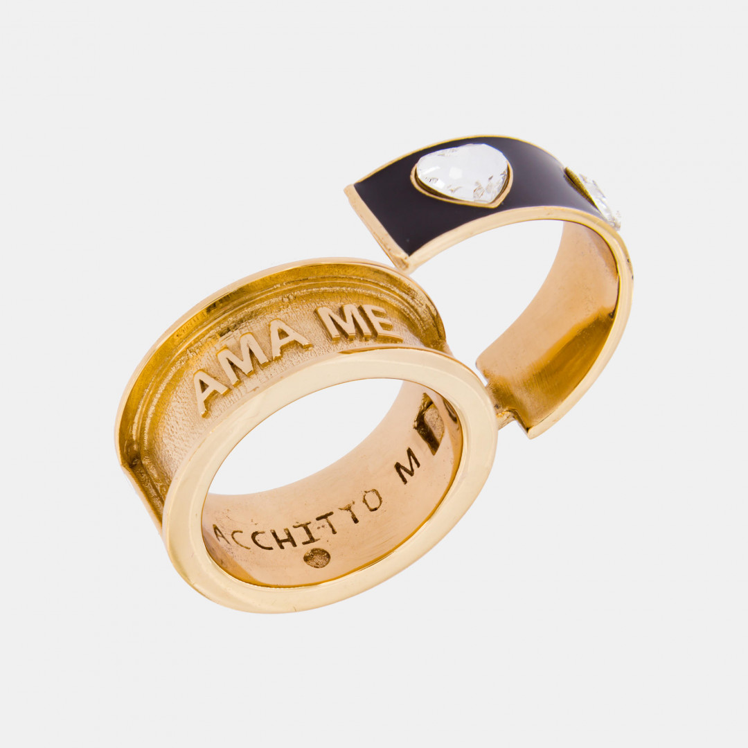 Aperio Ama Me Ring by  on curated-crowd.com