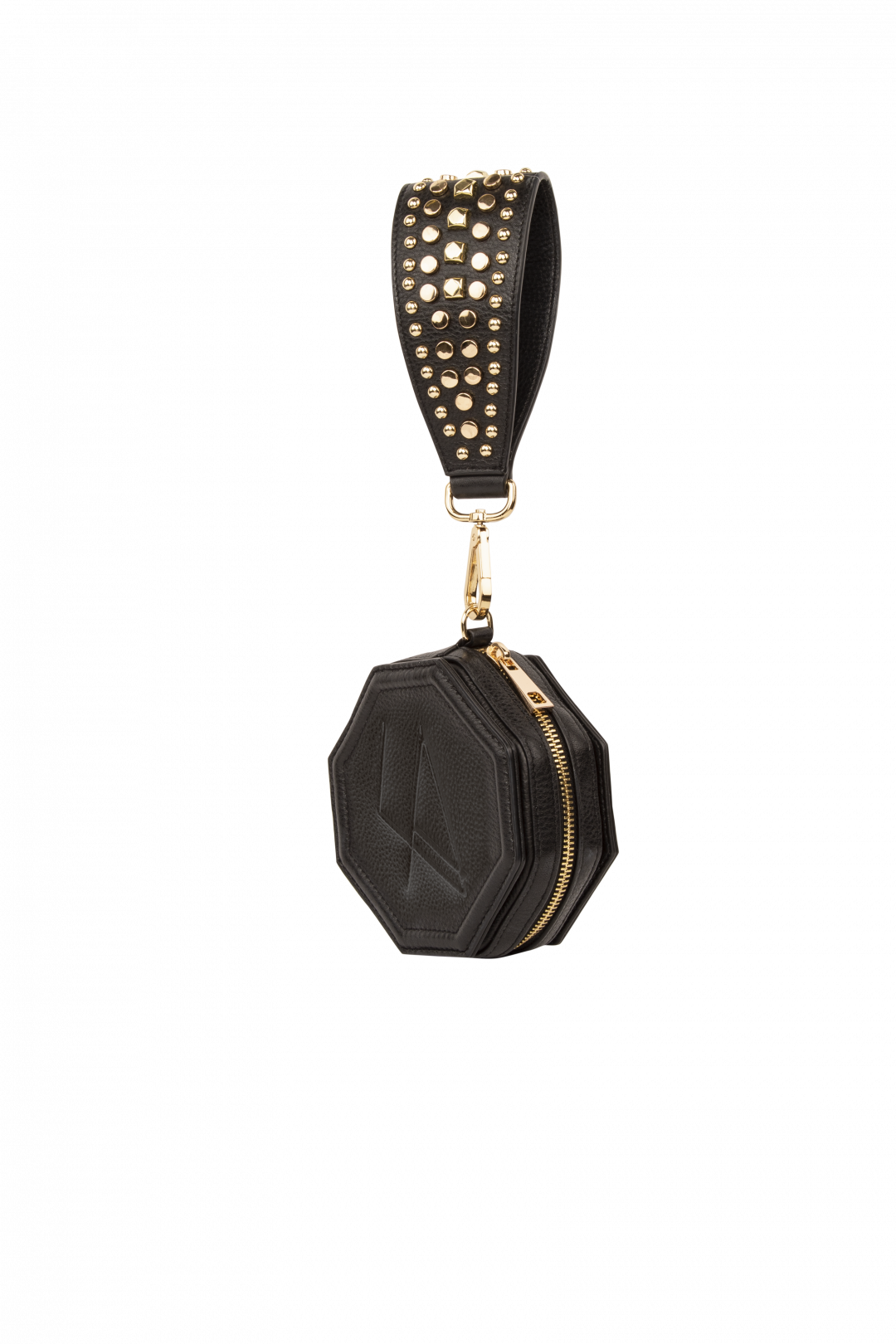 Donya Octagon Clutch - Black by  on curated-crowd.com
