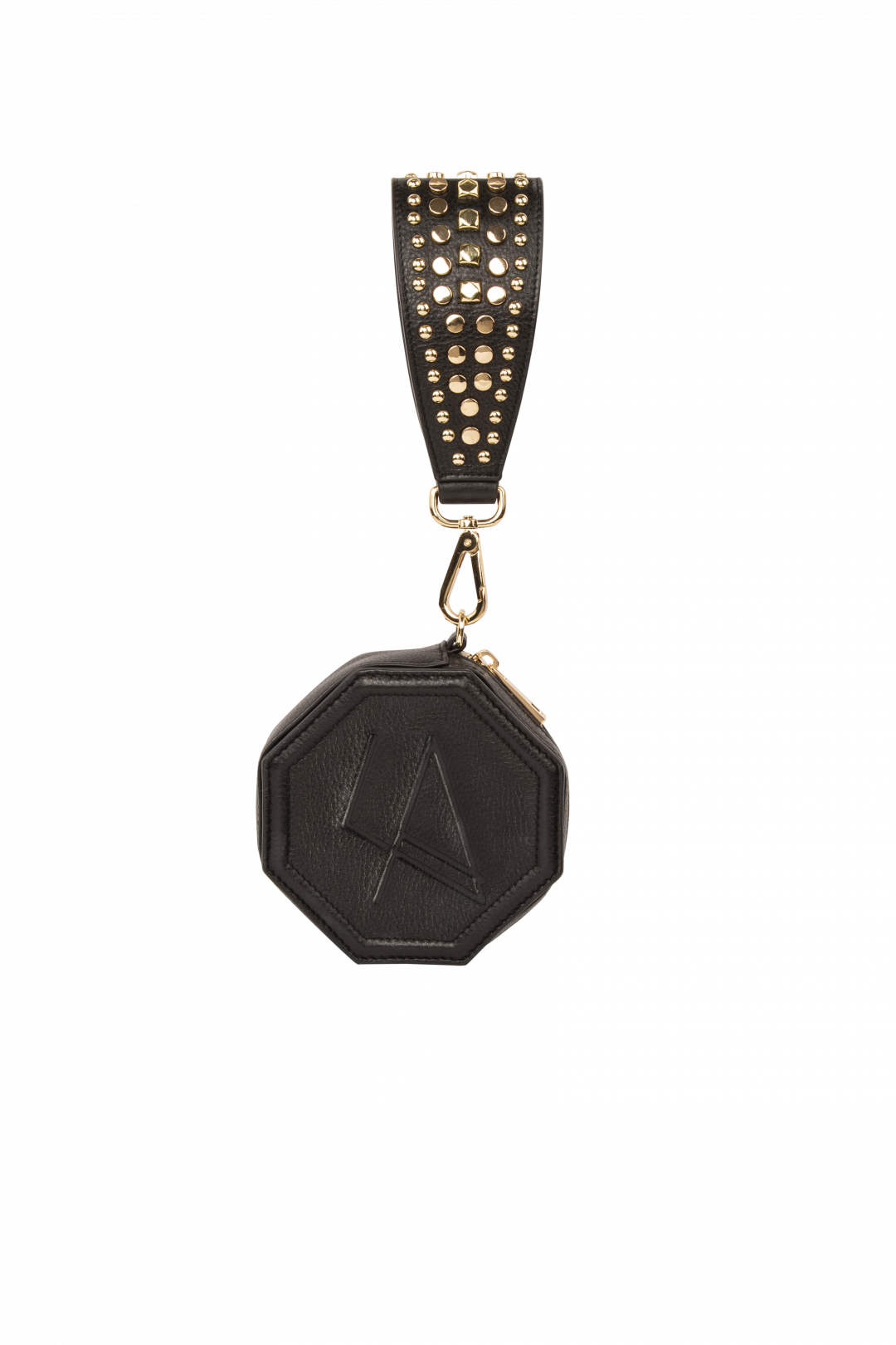 Donya Octagon Clutch - Black by  on curated-crowd.com