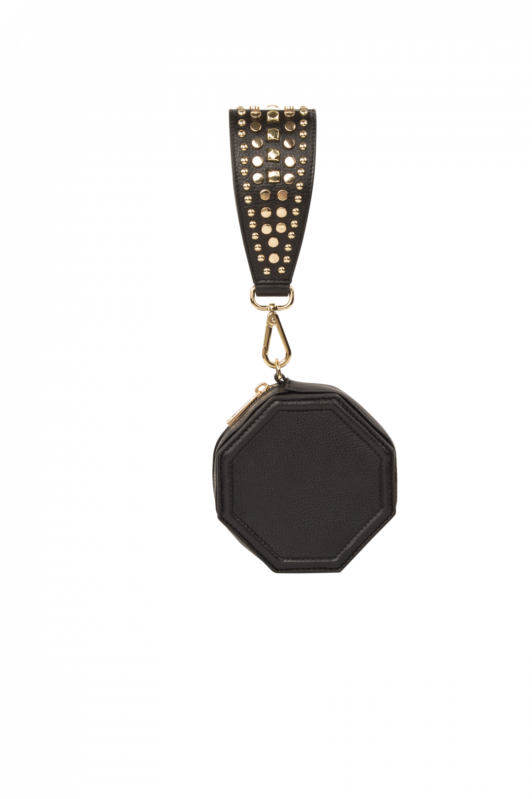 Donya Octagon Clutch - Black by  on curated-crowd.com