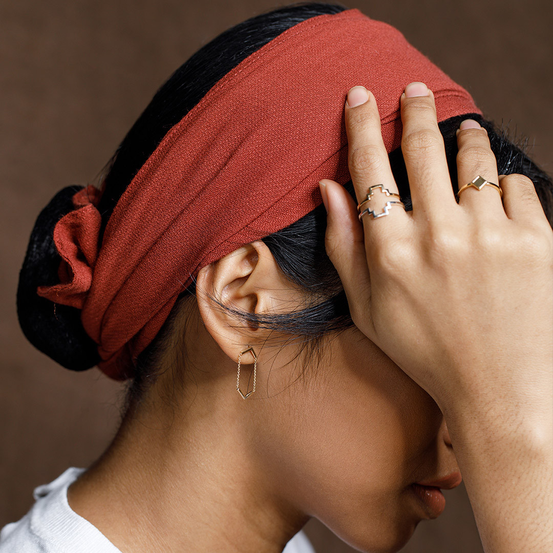 Line Ring by The Straits Finery on curated-crowd.com