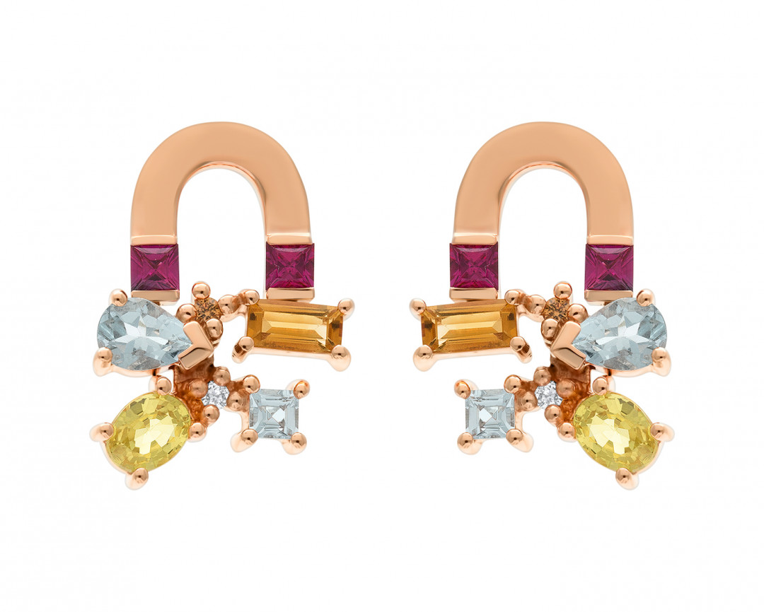 Sunset Attraction Earrings by  on curated-crowd.com