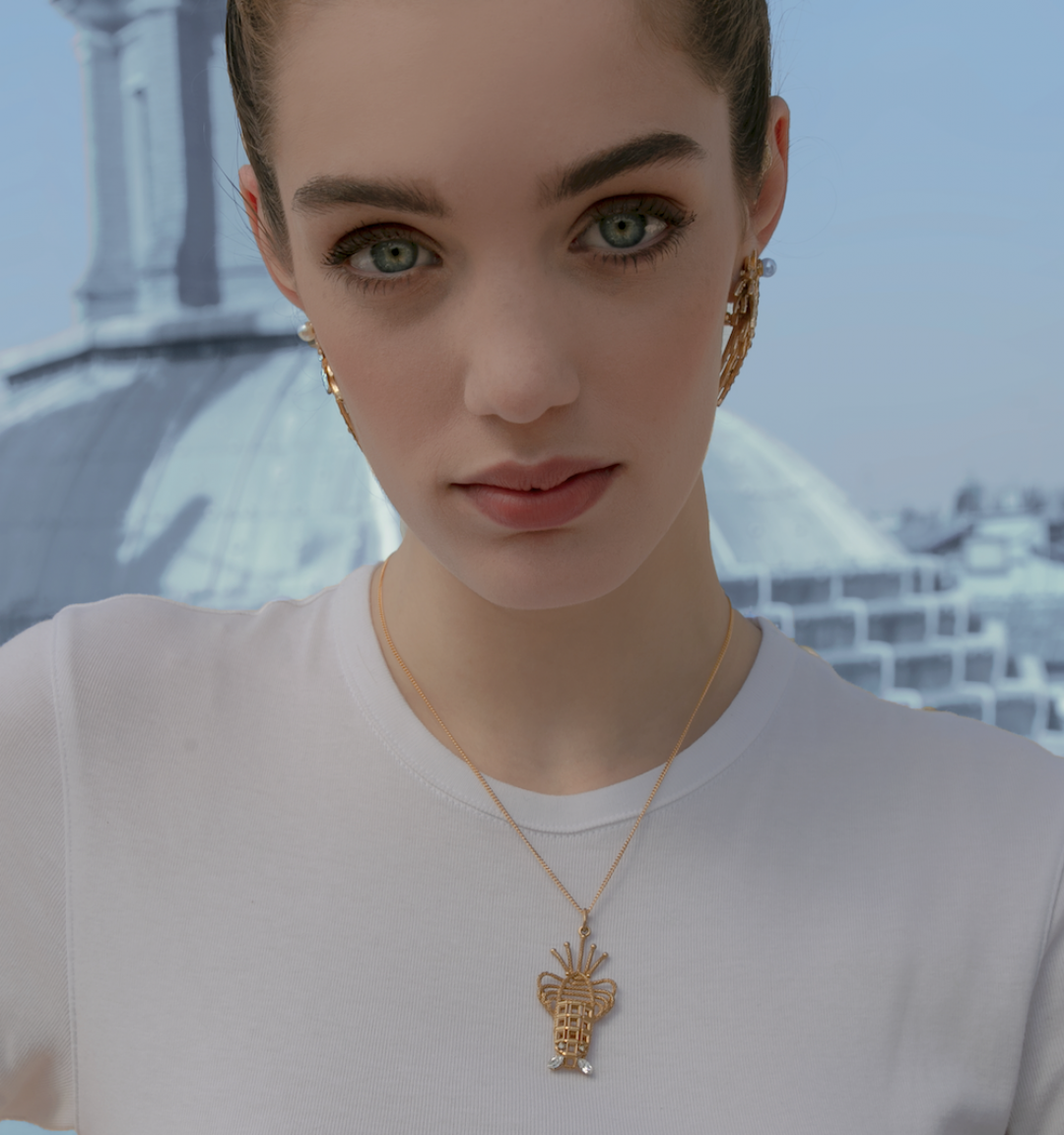 Lobster Luxury Necklace by  on curated-crowd.com
