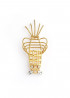 Lobster Luxury Brooch by Sonia Petroff on curated-crowd.com