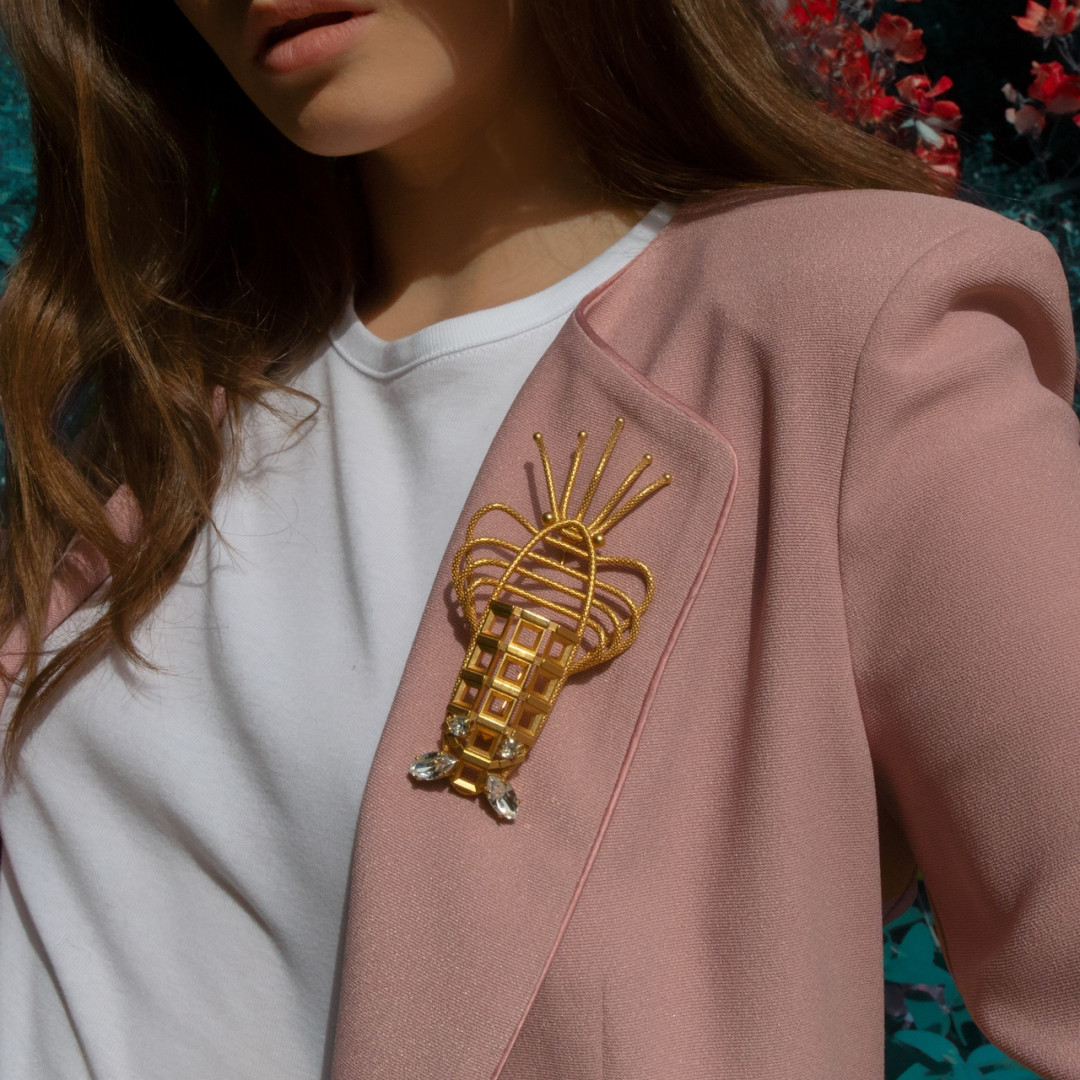 Lobster Luxury Brooch by  on curated-crowd.com