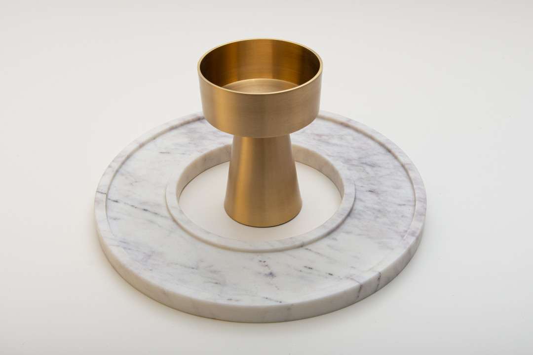 Agni, Chalice and Tray Set by  on curated-crowd.com