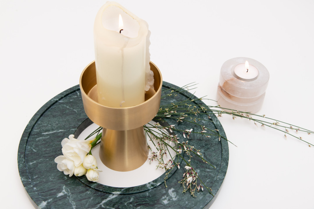 Agni, Chalice and Tray Set by  on curated-crowd.com