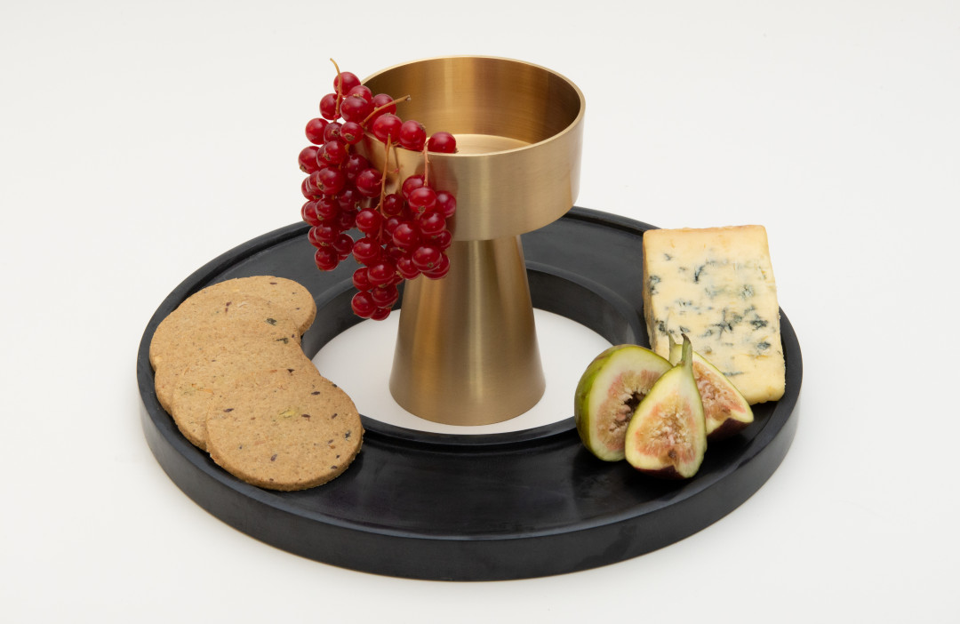 Agni, Chalice and Tray Set by  on curated-crowd.com