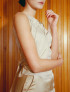 Aegis Draped Top - Pale Green by Laura Ironside on curated-crowd.com