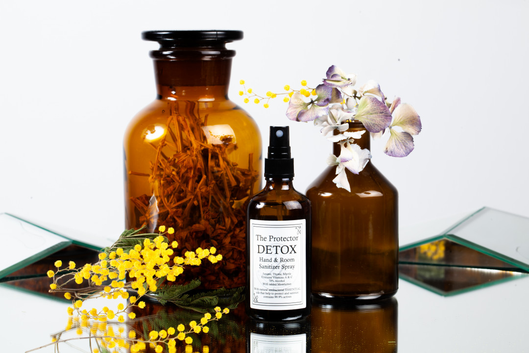 The Protector – DETOX - Hand & Room Sanitizer Spray – 100ml by  on curated-crowd.com