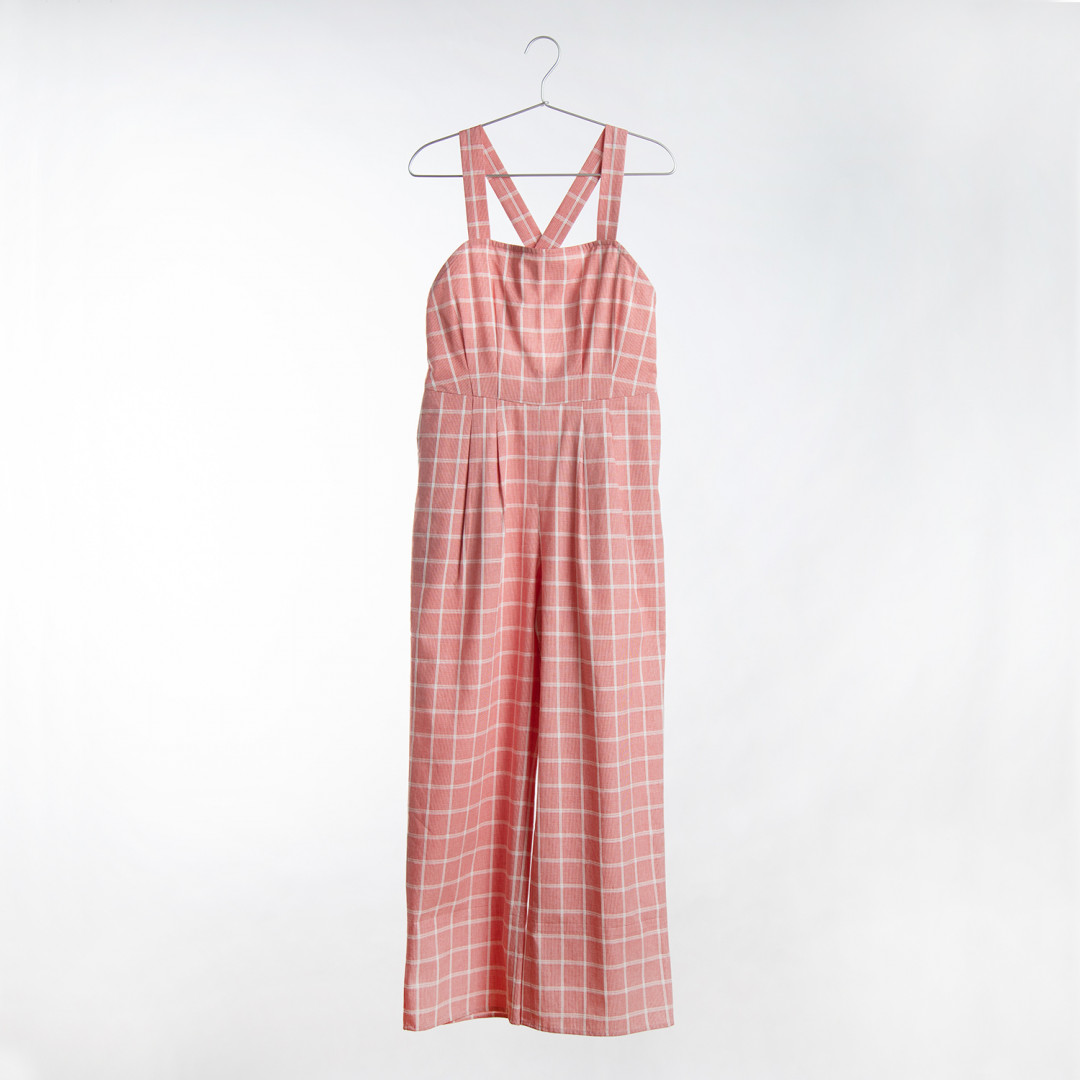 Barbara A Retro Jumpsuit by  on curated-crowd.com