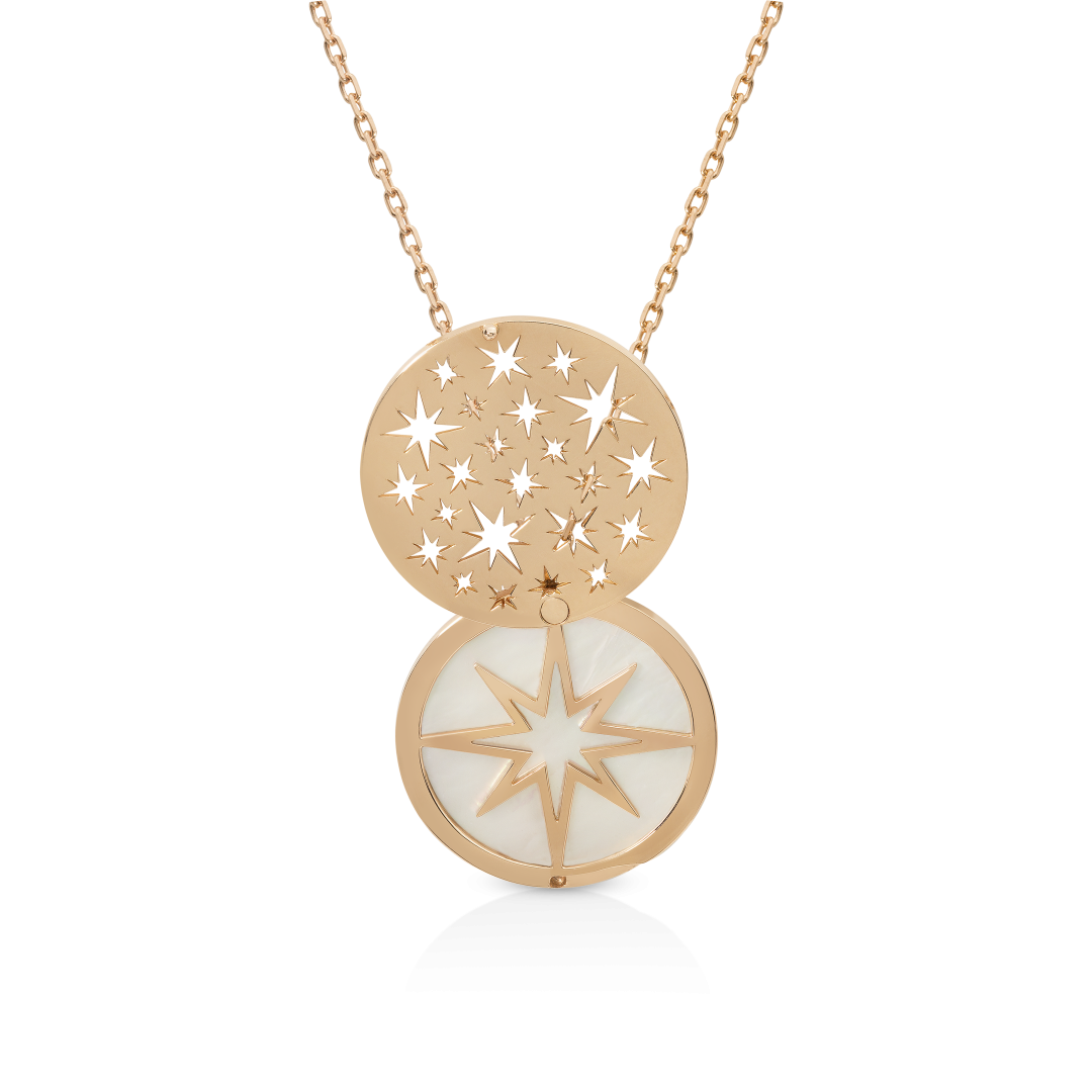 Wanderlust Locket Necklace by  on curated-crowd.com
