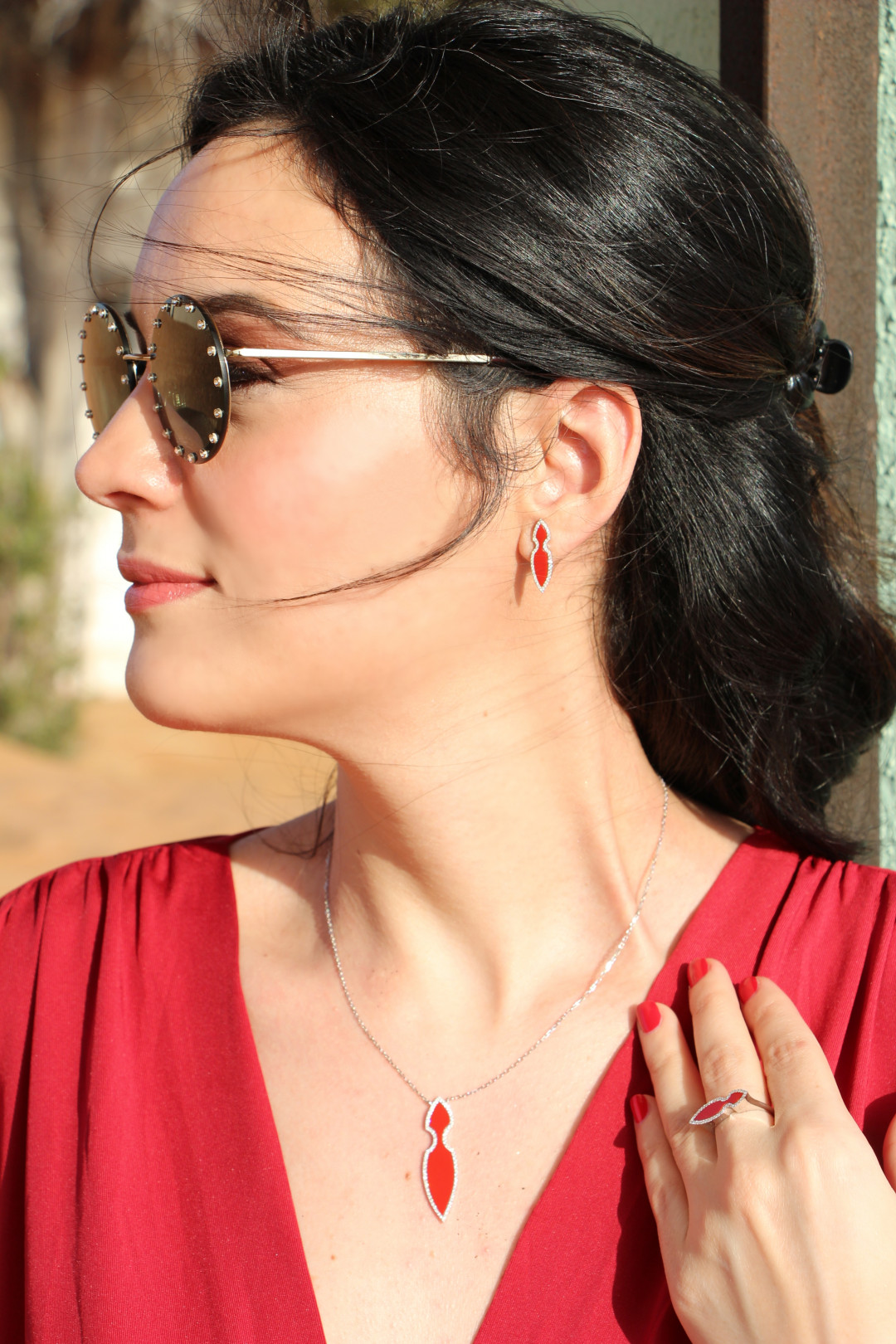 Versailles Earrings by  on curated-crowd.com
