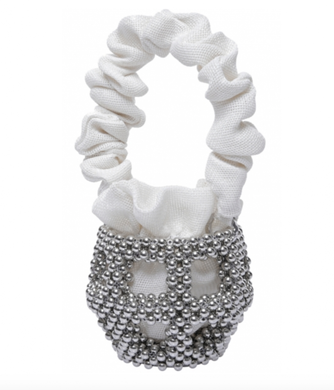 Mei Silver Ivory Pouch - S by  on curated-crowd.com