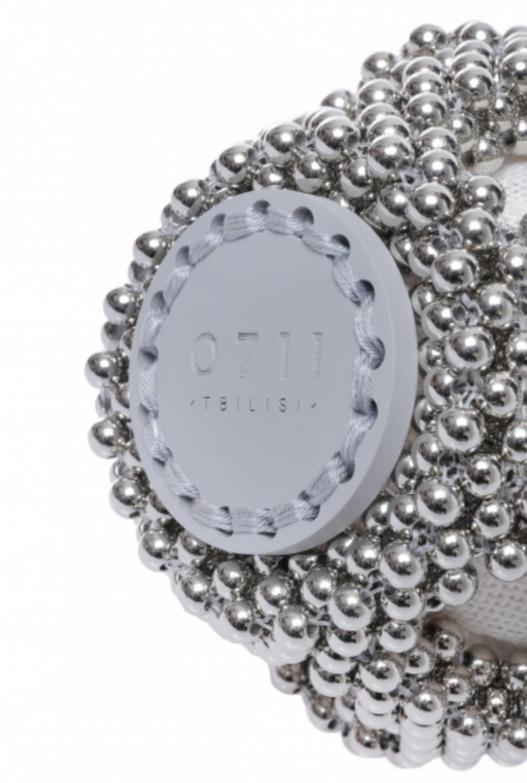 Mei Silver Ivory Pouch - S by  on curated-crowd.com