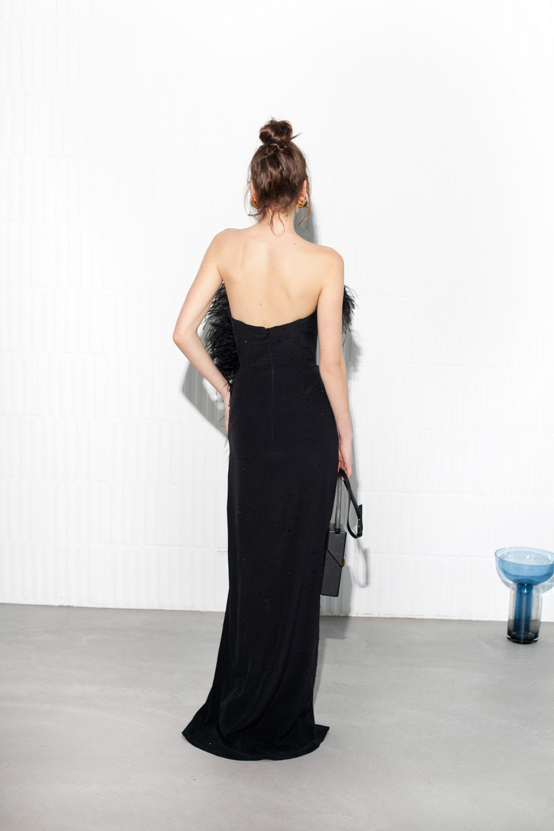 Isabel Silk Gown by  on curated-crowd.com