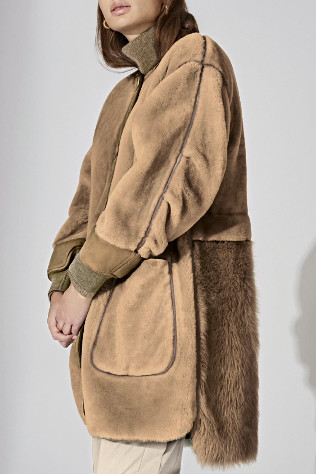 The Reversible Shearling Coat by  on curated-crowd.com