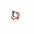 Prism Rose Gold Plated Ring by Talita London on curated-crowd.com
