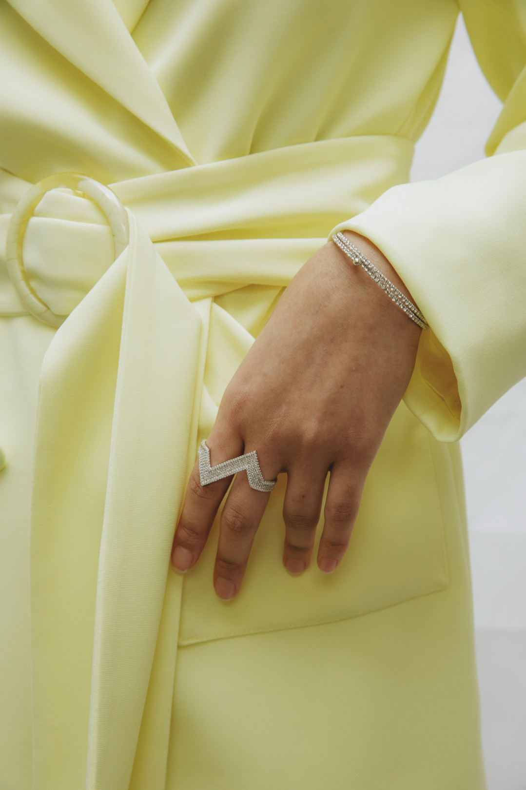 Inner Light Bangle by Talita London on curated-crowd.com