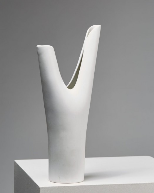 Vase “Veckla” designed by Stig Lindberg for Gustavsberg, Sweden. 1940's. by  on curated-crowd.com