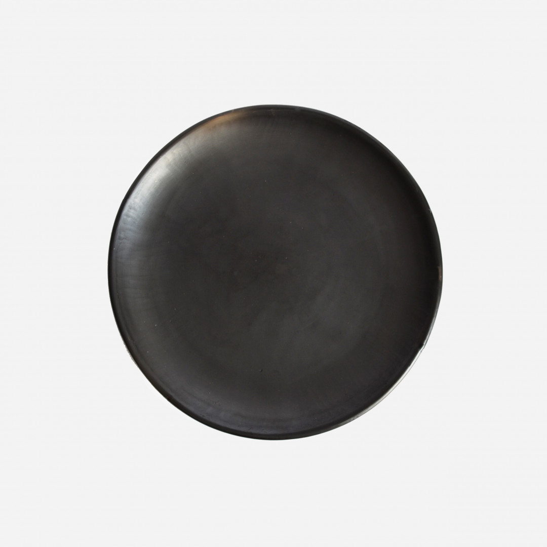 Set of 2 Full Moon Dinner Plates | Oaxacan Clay by  on curated-crowd.com