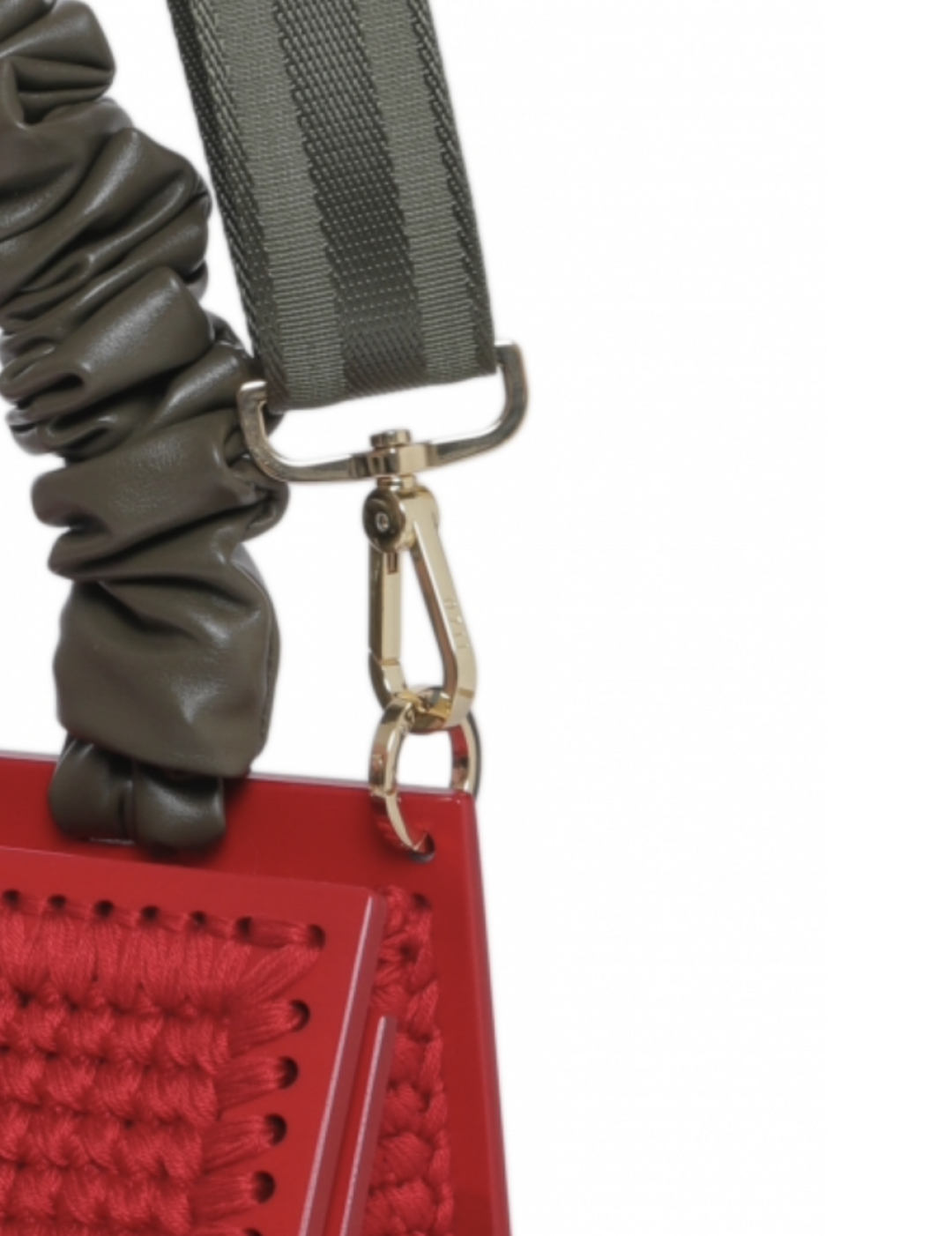 Red Copacabana Bag by  on curated-crowd.com