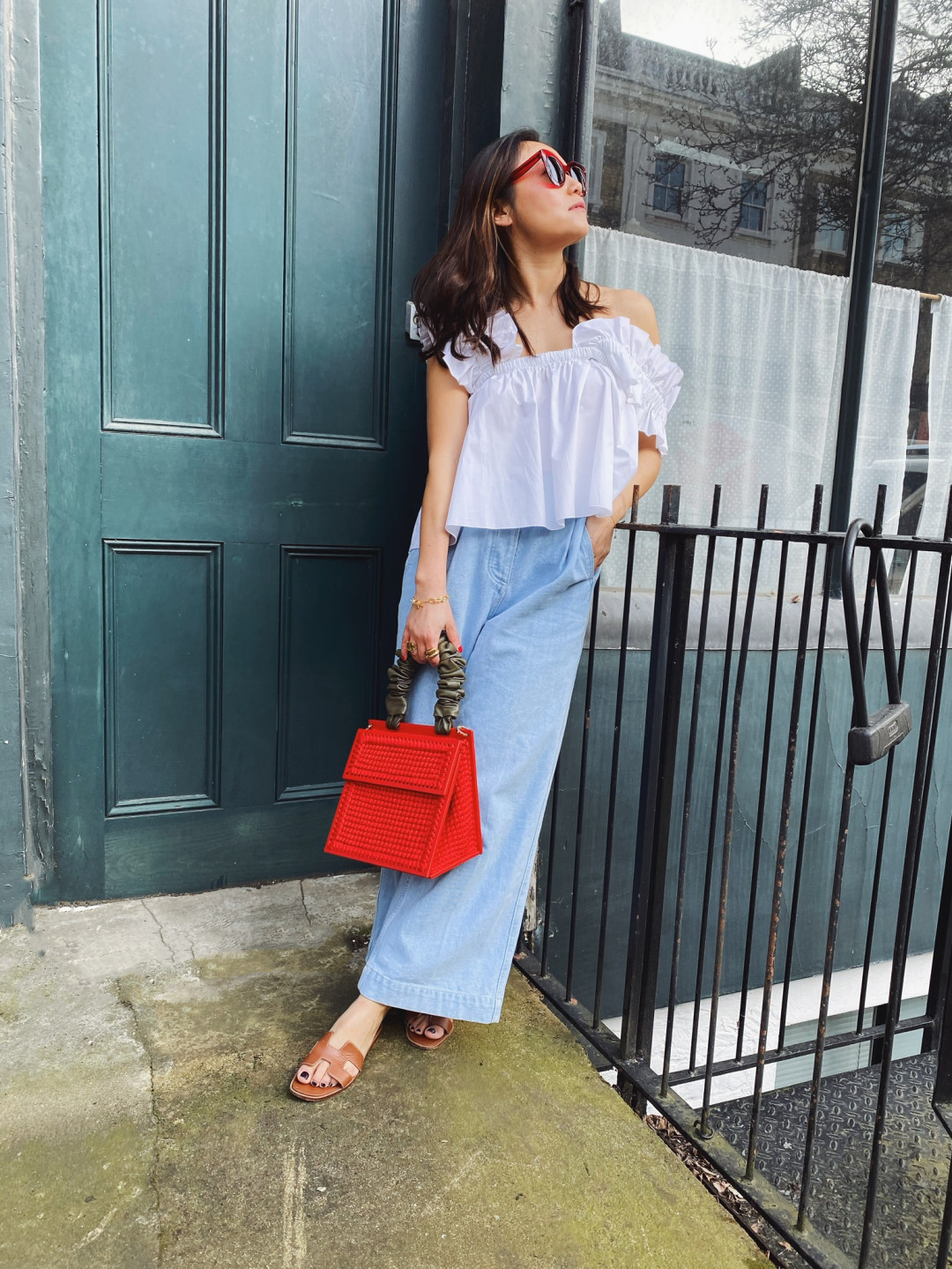 Red Copacabana Bag by  on curated-crowd.com