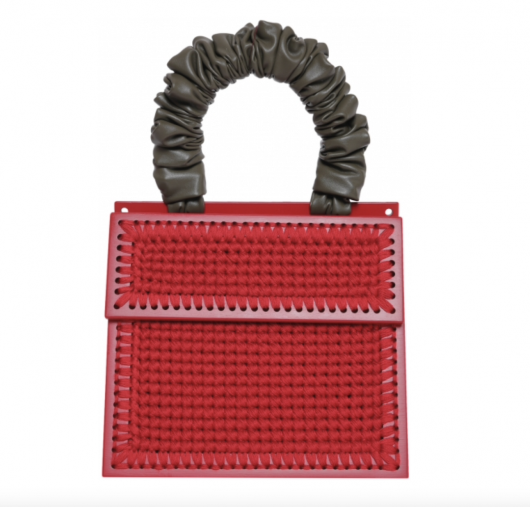Red Copacabana Bag by  on curated-crowd.com