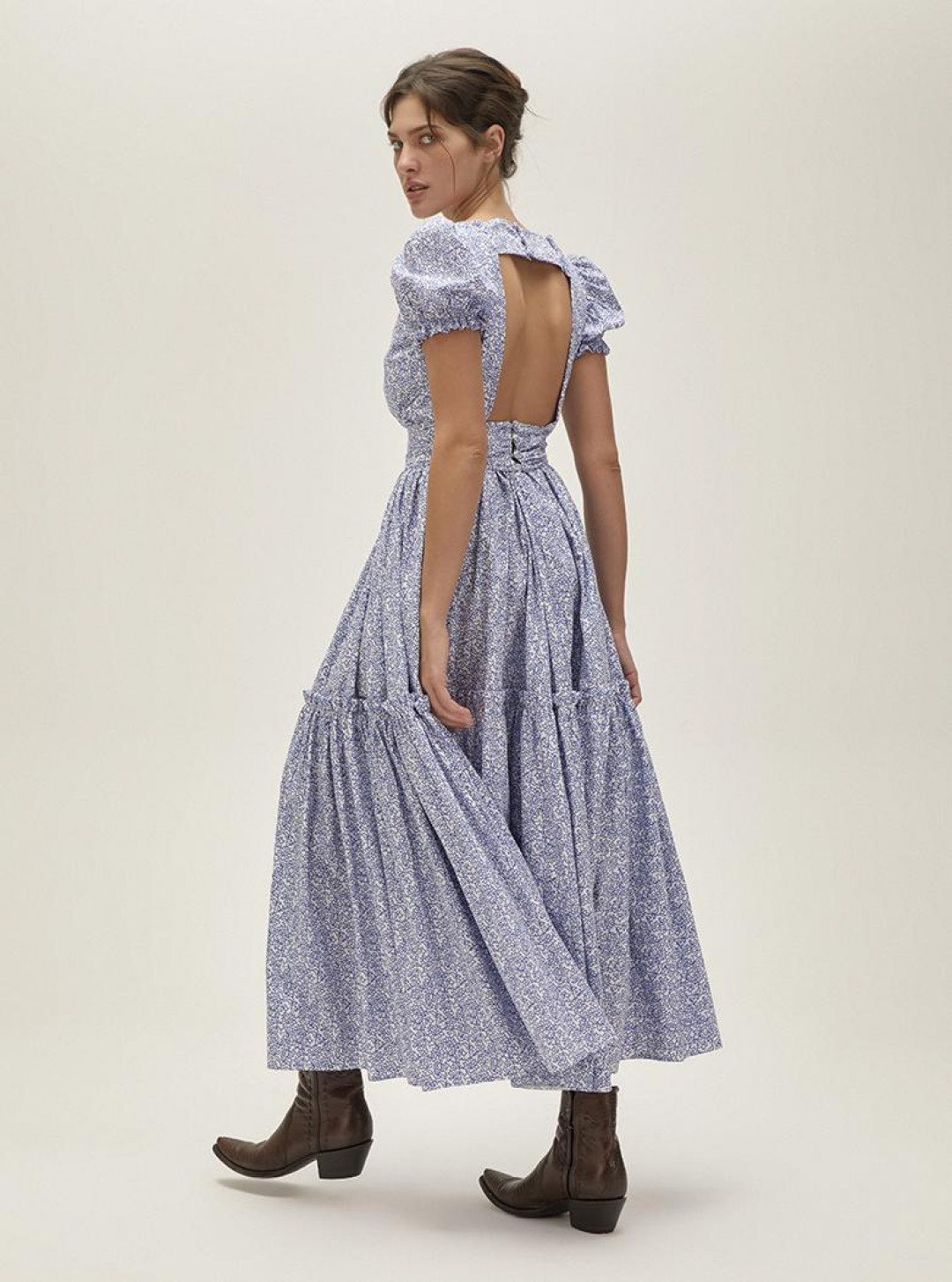 Moab Maxi Cotton Dress by  on curated-crowd.com