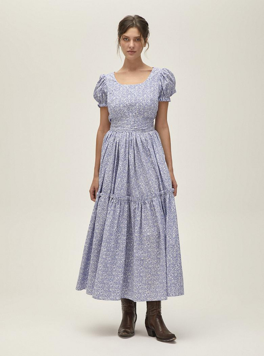 Moab Maxi Cotton Dress by  on curated-crowd.com