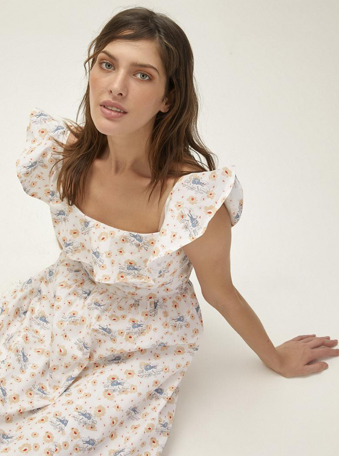 Sakari Midi Cotton Dress by  on curated-crowd.com