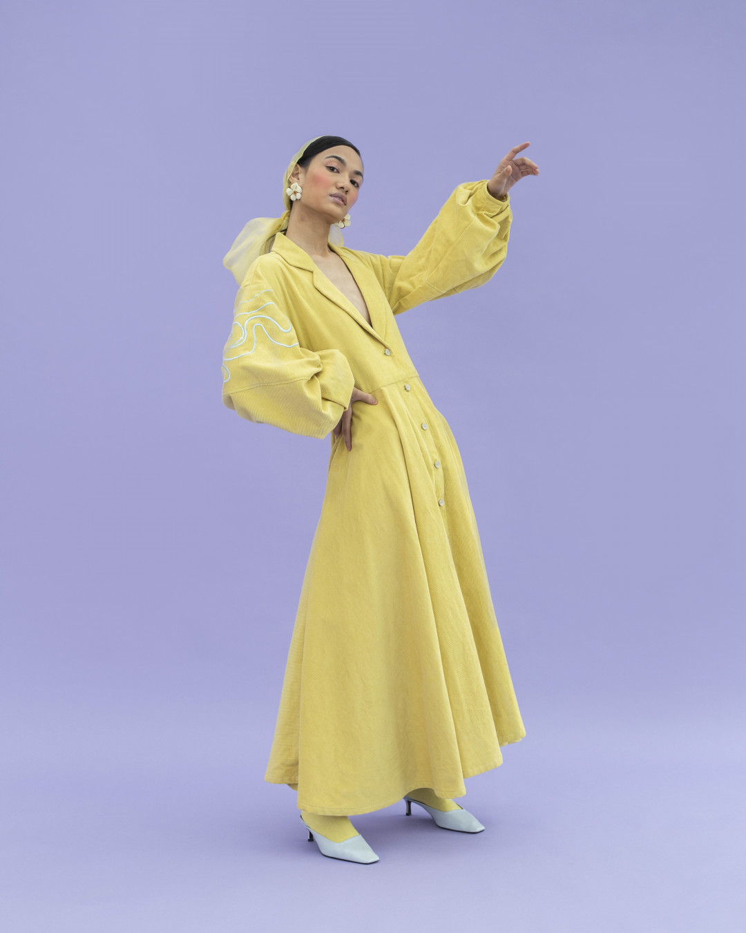 Bay Maxi Jacket Dress by  on curated-crowd.com