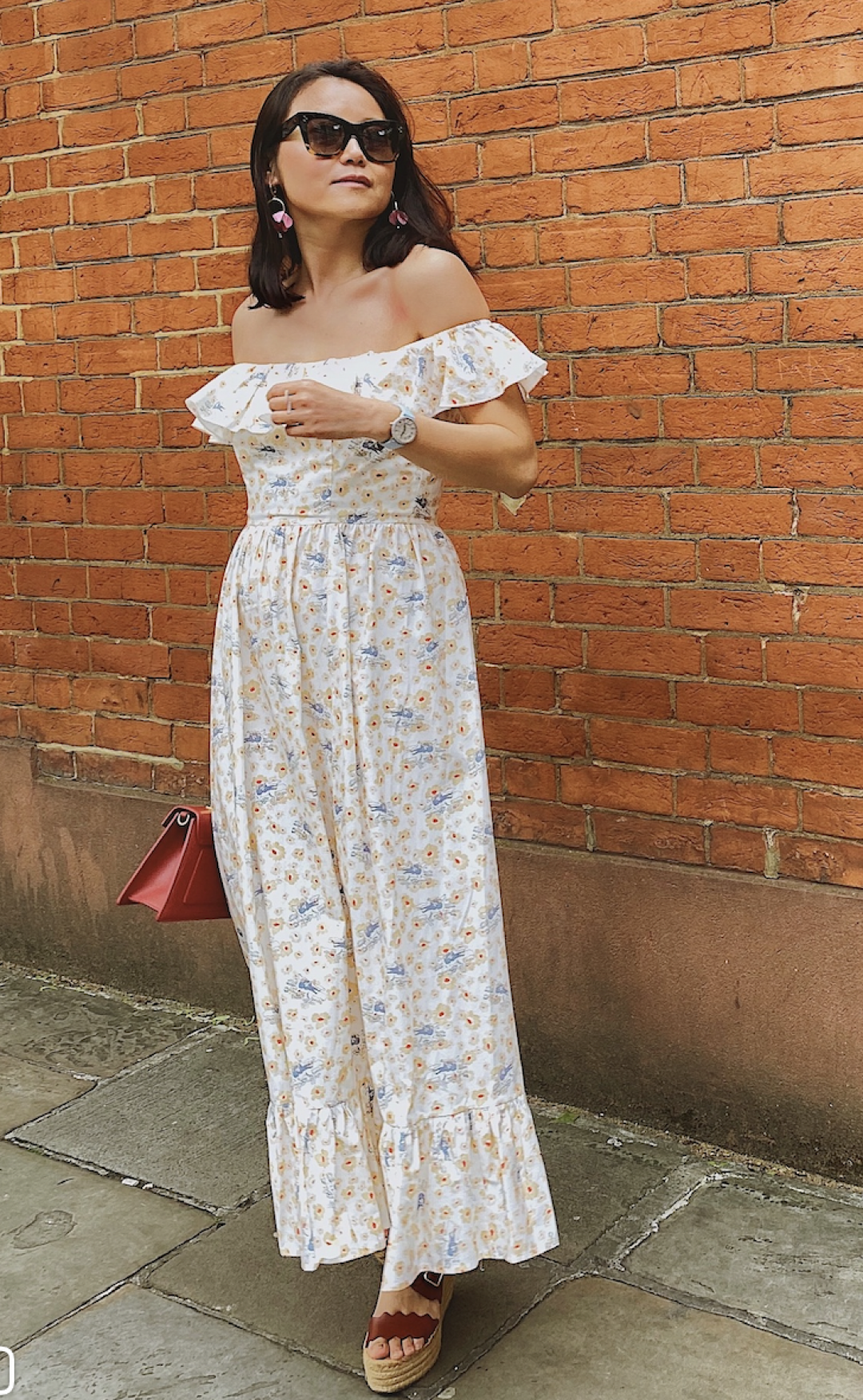 Sakari Midi Cotton Dress by  on curated-crowd.com