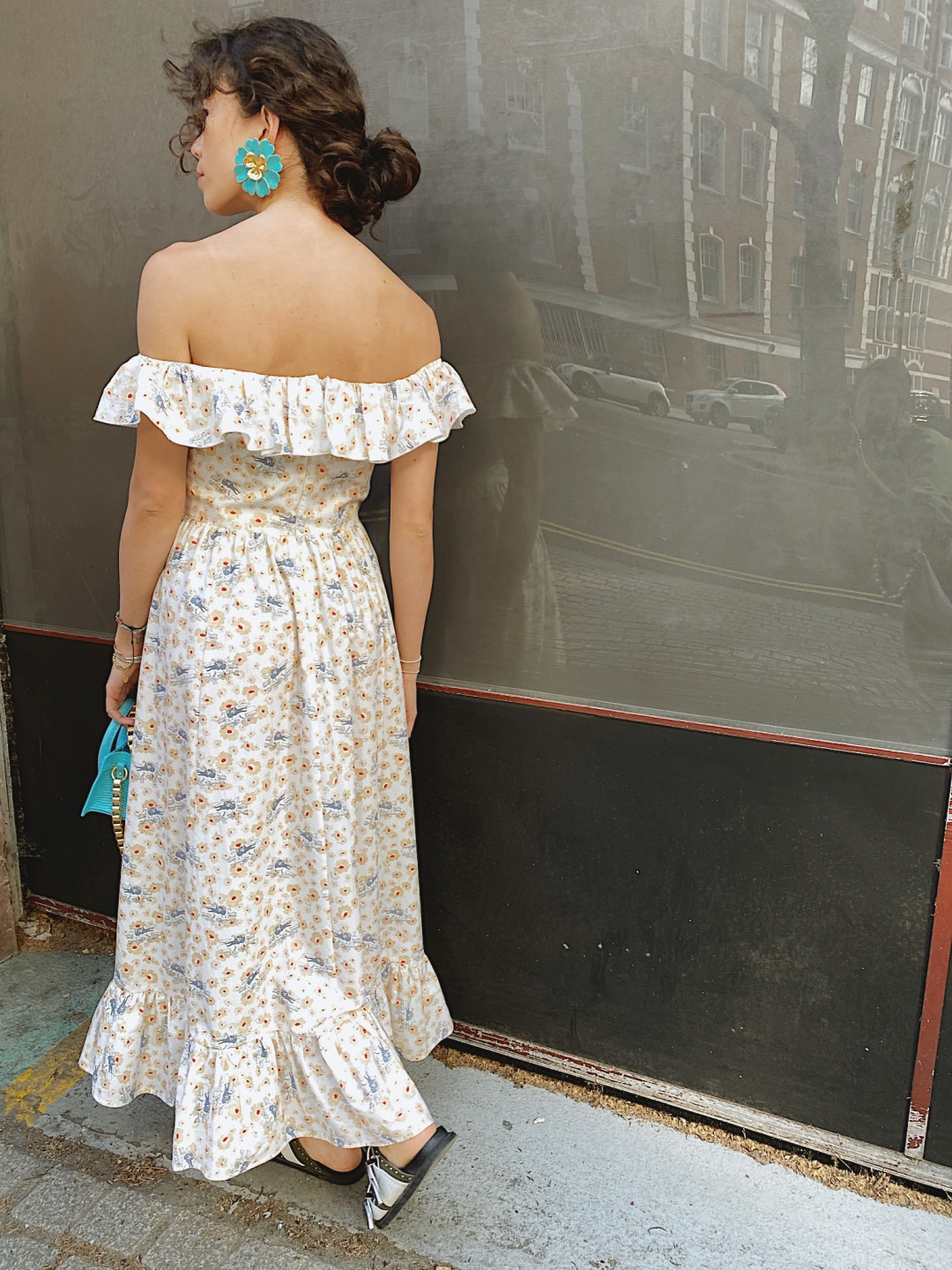 Sakari Midi Cotton Dress by  on curated-crowd.com