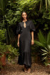 Erin Maxi Silk Dress by ILTA Studio on curated-crowd.com