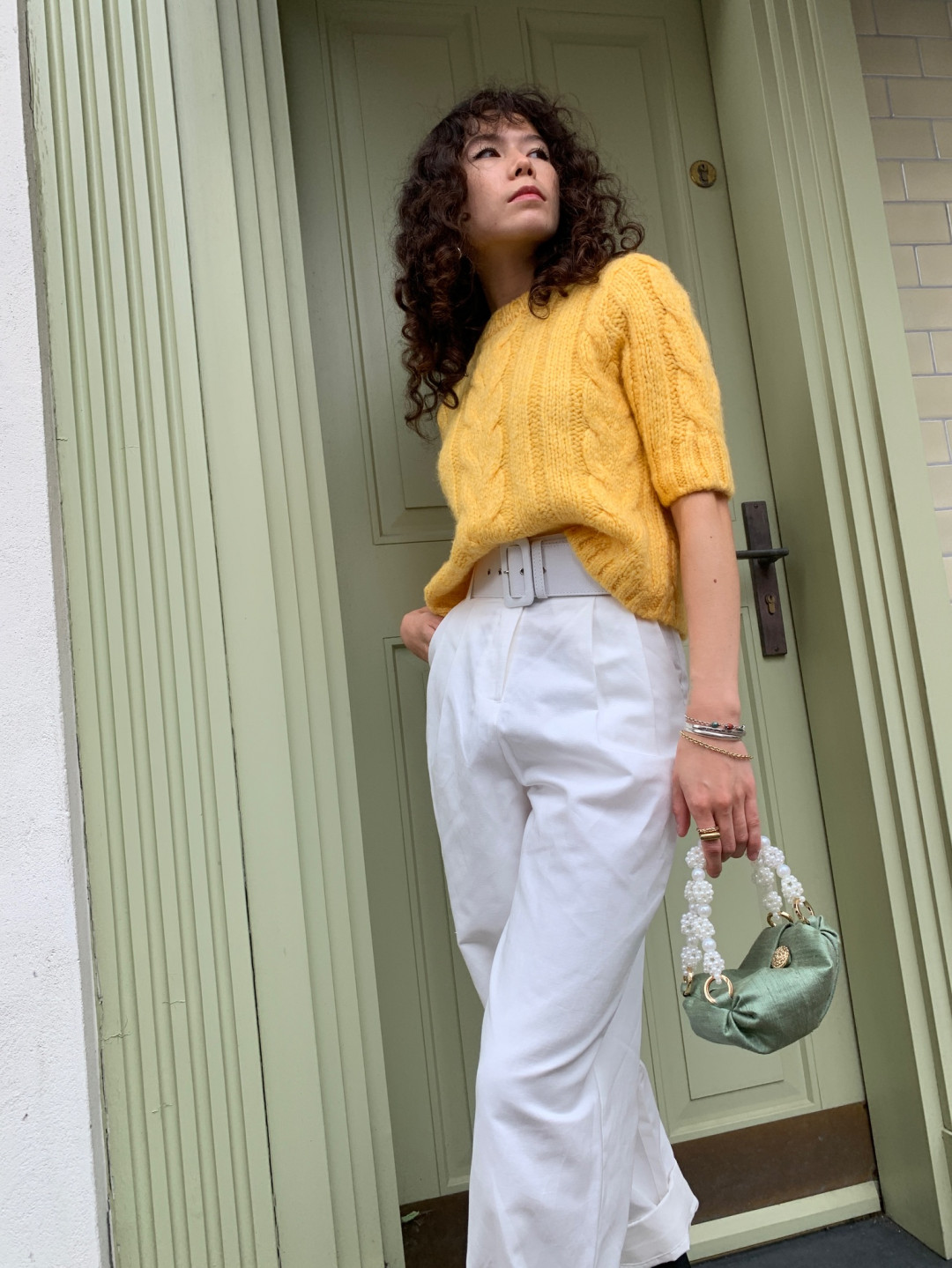 Fay Wool Blend Sweater by  on curated-crowd.com