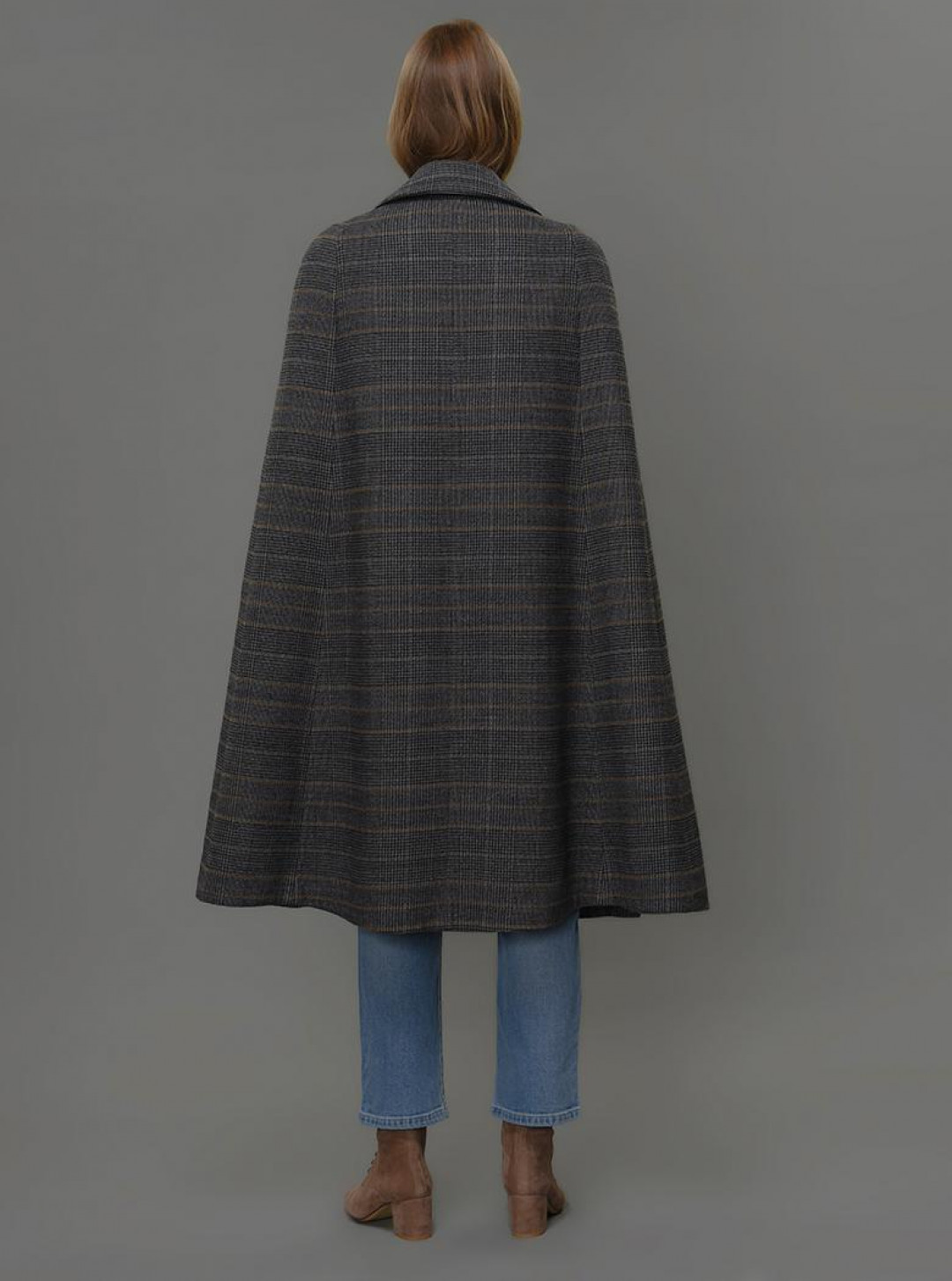 Charlotte Wool Cape by  on curated-crowd.com