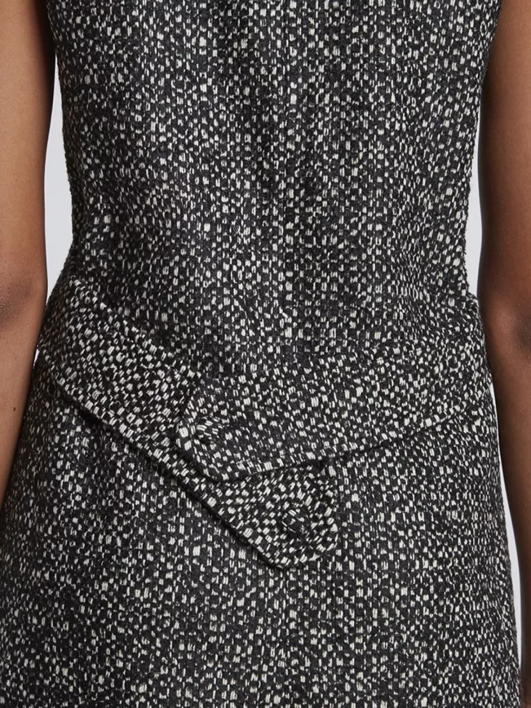Multiwear Sleeveless A-line Wool Mix Dress by  on curated-crowd.com