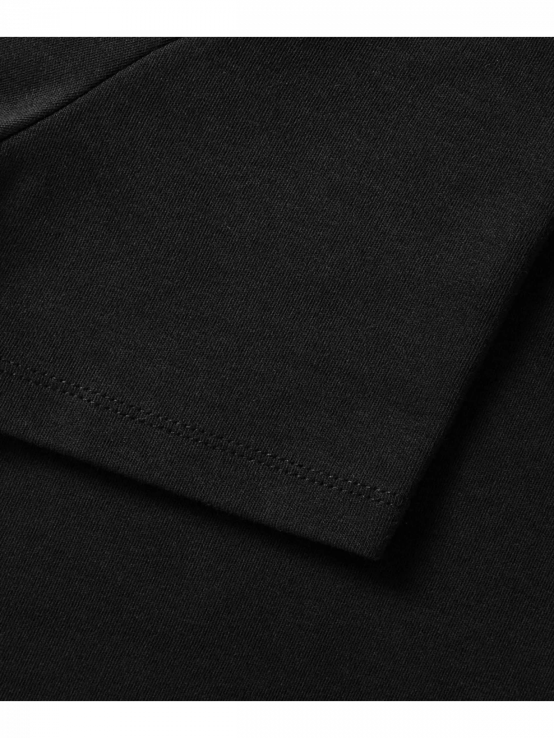 Organic Cotton T-shirt with Ribbed Neck by  on curated-crowd.com