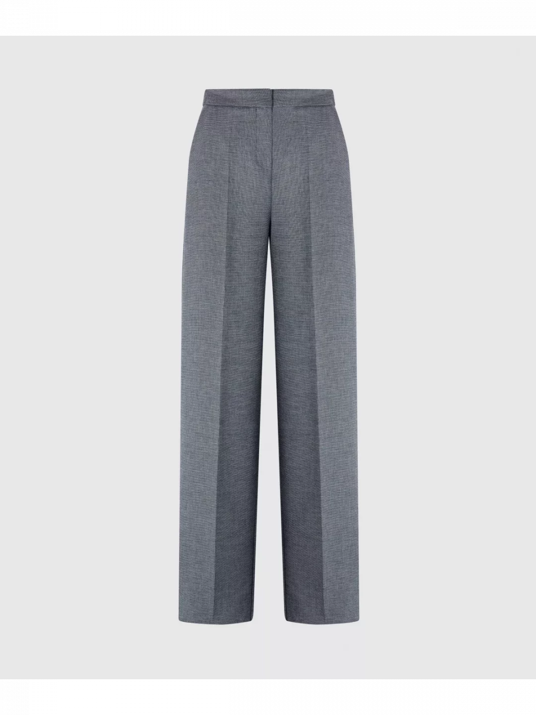 High Waisted Wide Leg Tailored Trousers by  on curated-crowd.com