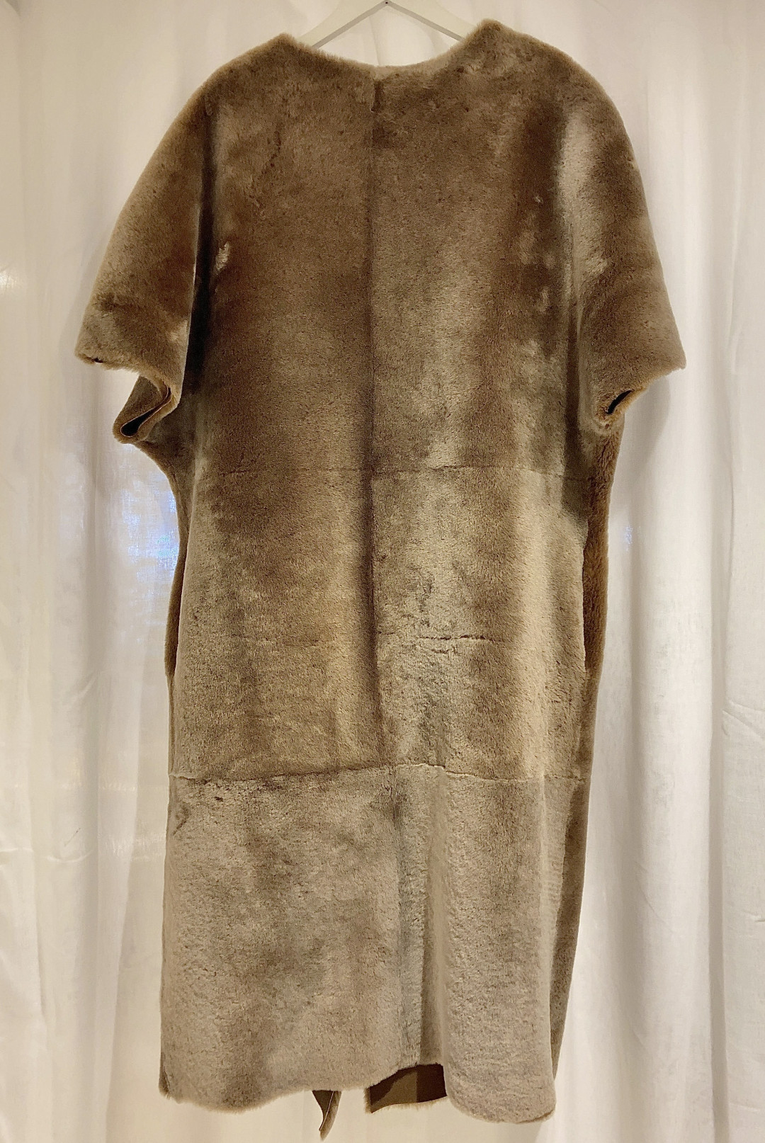 Reba Shearling Waistcoat by  on curated-crowd.com