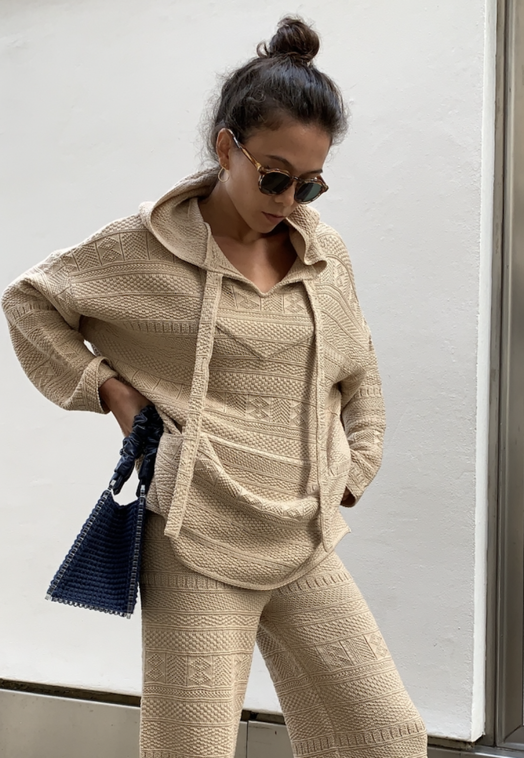 Plateau Wool Baja Hoodie by  on curated-crowd.com