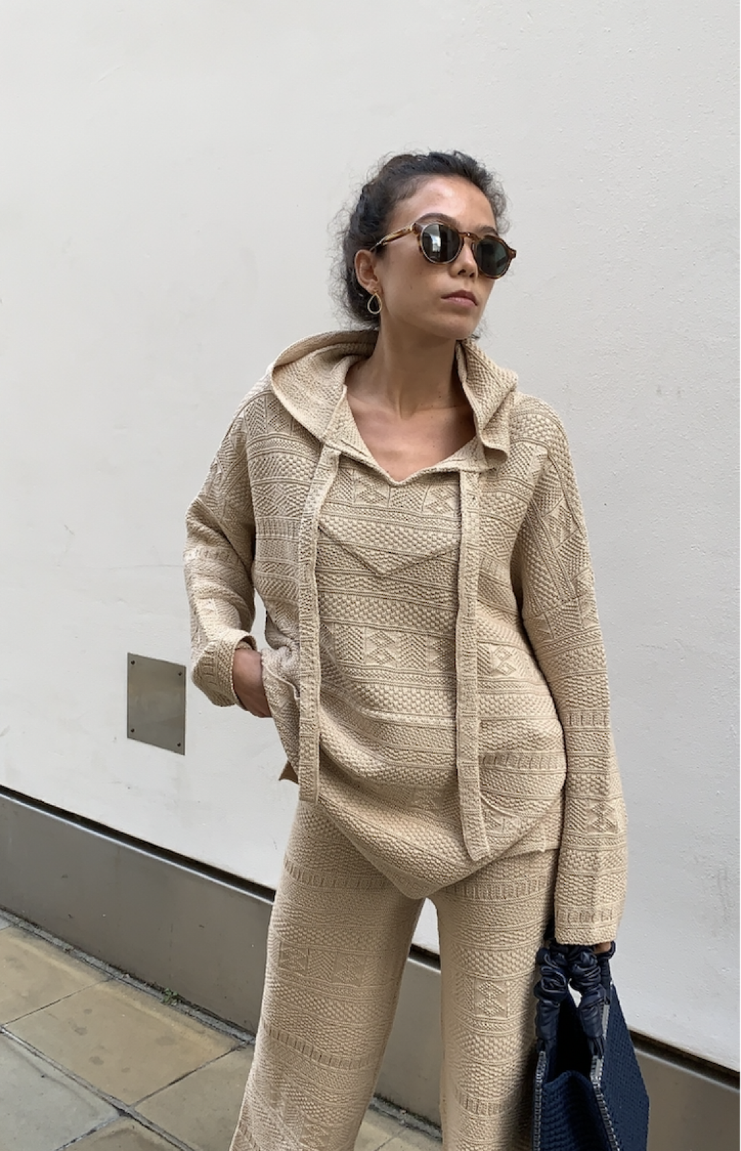 Plateau Wool Baja Hoodie by  on curated-crowd.com